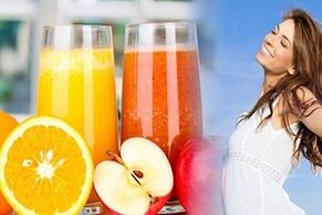vazn yo'qotish uchun ichimlik dietasining mohiyati