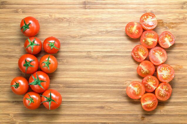 vazn yo'qotish uchun pomidor