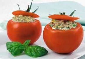 diabet uchun to'ldirilgan pomidor